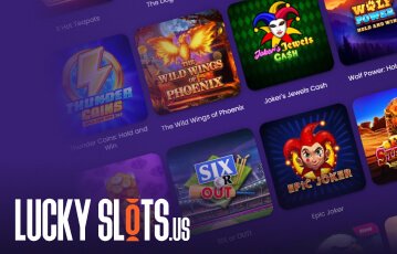 Play top slot games at Luckyslots.us