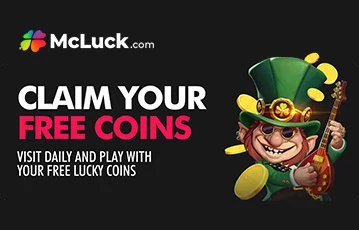 Claim free coins daily with McLuck