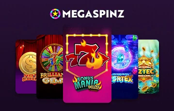 Hundreds of casino games at MegaSpinz