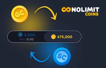 Choose to play with Gold Coins or Super Coins