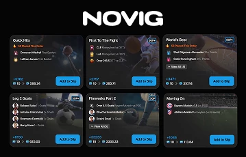 Buy sports event contracts at Novig Prediction