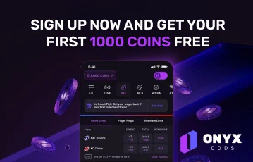 Enjoy a signup bonus at Onyx Odds