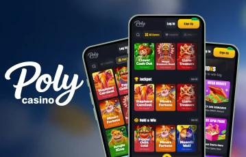 Navigate the Poly Casino mobile site