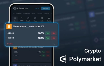 Make crypto predictions at Polymarket