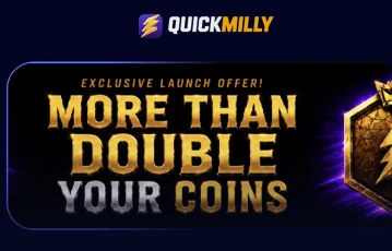 Claim QuickMilly welcome bonus