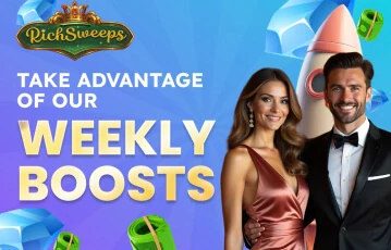 Claim RichSweeps weekly casino rewards