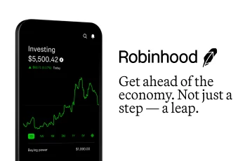 Get ahead with the economy with Robinhood
