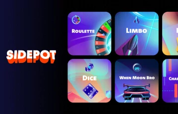 Enjoy original titles at Sidepot casino