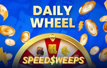 SpeedSweeps casino daily wheel