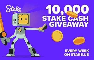 Stake.us weekly giveaway
