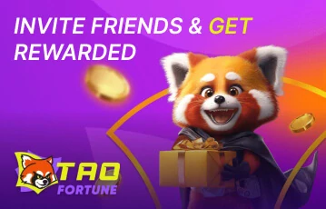 Invite friends and get more rewards at TaoFortune