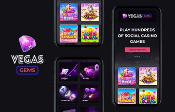 Play Vegas Gems on your mobile device