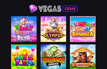 Play fun slots at Vegas Gems