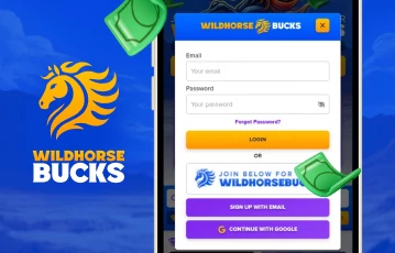 Join Wildhorse Bucks today via mobile