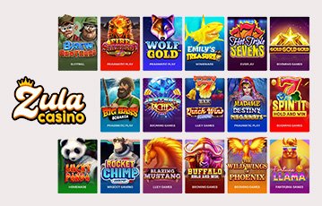 Play hundreds of slots at Zula Casino