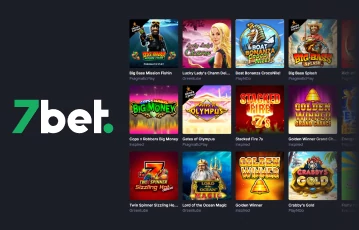 Play top slot games with 7bet