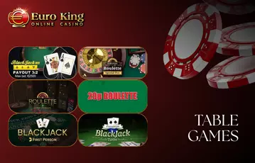 Explore games with EuroKing bonuses
