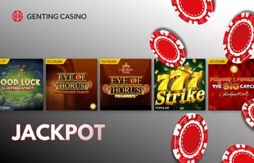 Play jackpot games at Genting Casino