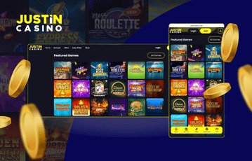Great variety of games at Justin Casino
