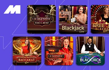 Play exciting live-dealer games at Midnite Casino