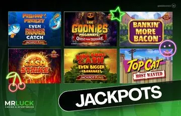 Ace amazing jackpots at MrLuck Casino
