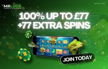 Claim the MrLuck welcome offer