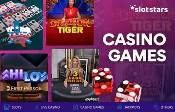 Play over 2,300 titles at Slotstars casino