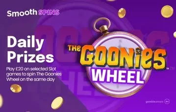 Claim SmoothSpins Goonies wheel prize