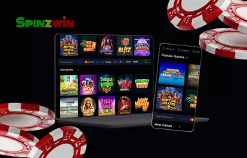 Use SpinzWin bonuses to play games