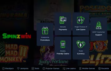 Check out more SpinzWin promo offers