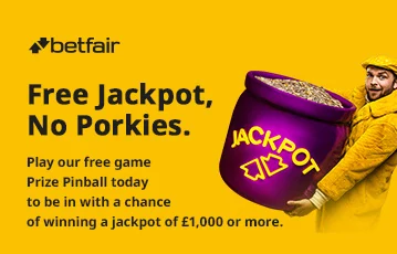 Hit the Betfair prize pinball jackpot for more perks