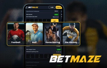 BetMaze on mobile