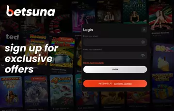 Sign up and grab a welcome offer