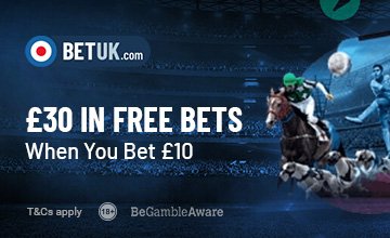 BetUK Bonus Code 2026: Bet £10 Get £30