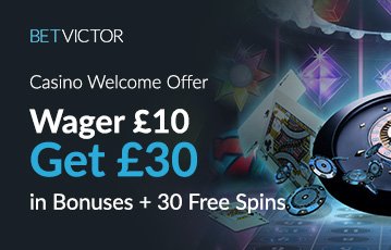 BetVictor Casino Bonus Code 2026: 50 Free Spins