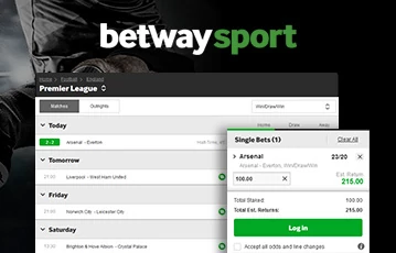 Bet on rewarding sports games at Betway