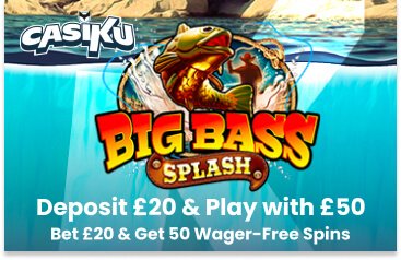 Free spins on Big Bass Splash!