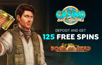 CasinoandFriends welcome bonus