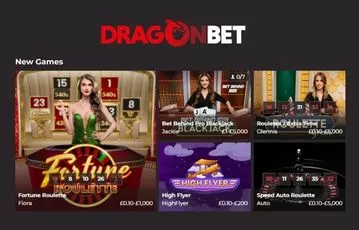 DragonBet Casino games promotions
