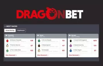 Find race options at DragonBets