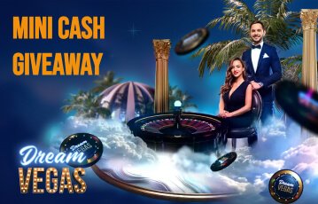 Start gaming on the go with Dream Vegas mini giveaways