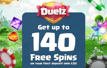 Duelz casino welcome bonus