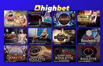Highbet casino live games