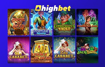 Exciting slots games at Highbet