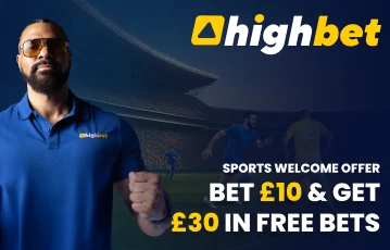 Sign up with HighBet and get a welcome bonus