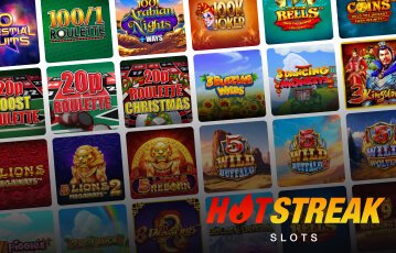 Explore slot games with your Hot Streak bonus