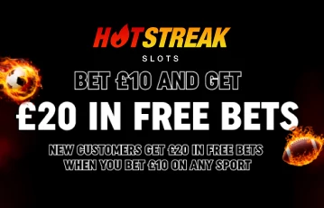 Join Hot Streak and claim your free bets