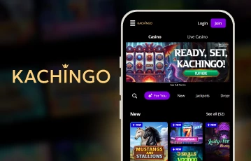 Claim Kachingo Casnino promos on the go