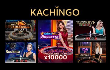 Play live dealer games at Kachingo casino