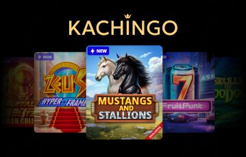 Play from over 3,000 titles at Kachingo casino